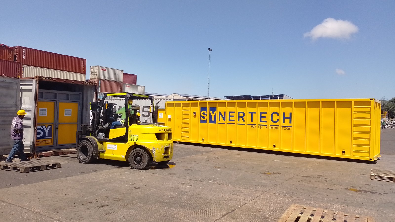 Soluciones de tratamiento de agua para puertos, terminales y operaciones logísticas COD 353: SIENNA