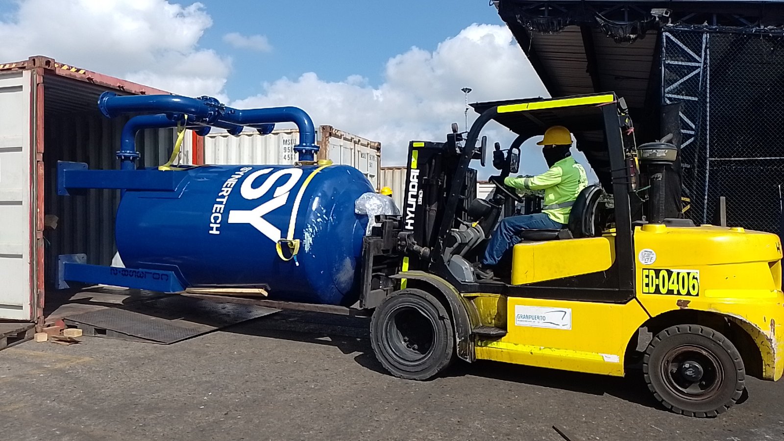 Soluciones de tratamiento de agua para puertos, terminales y operaciones logísticas COD 358: HIDROSOLUTION