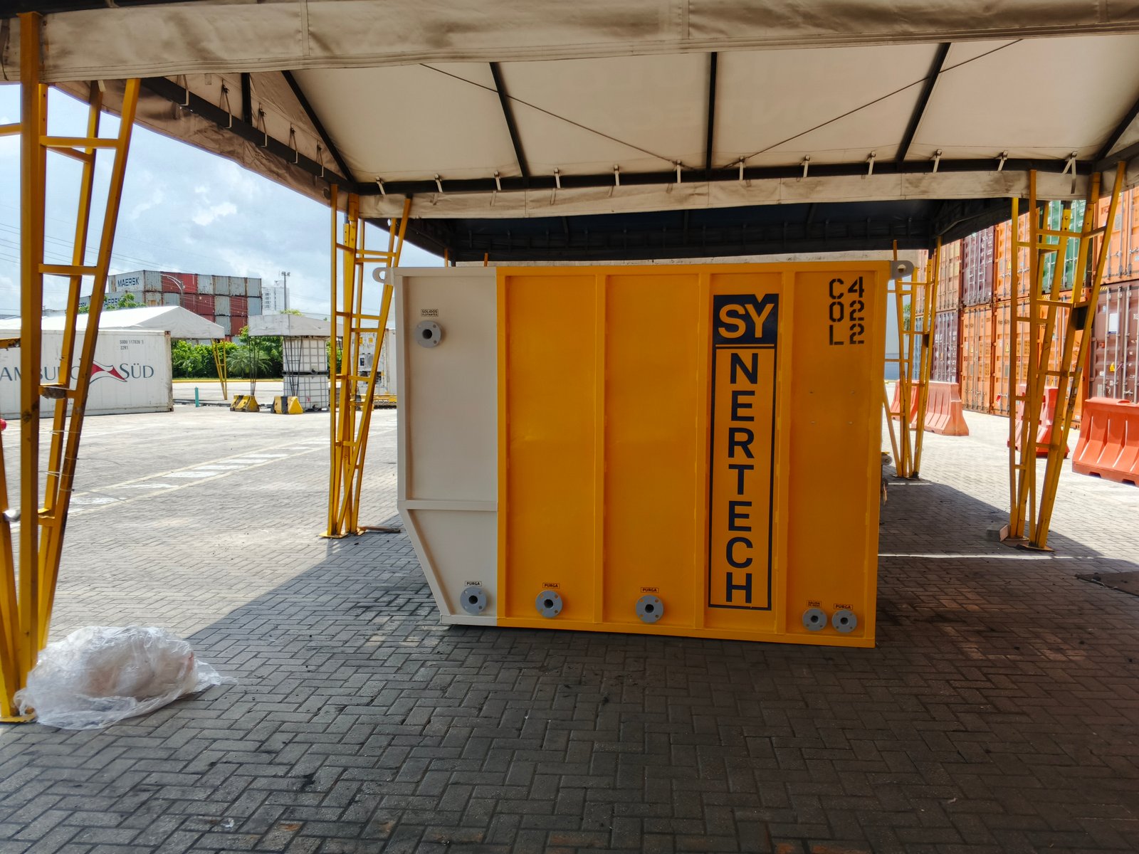 Soluciones de tratamiento de agua para puertos, terminales y operaciones logísticas COD 422: MARVIRJIM