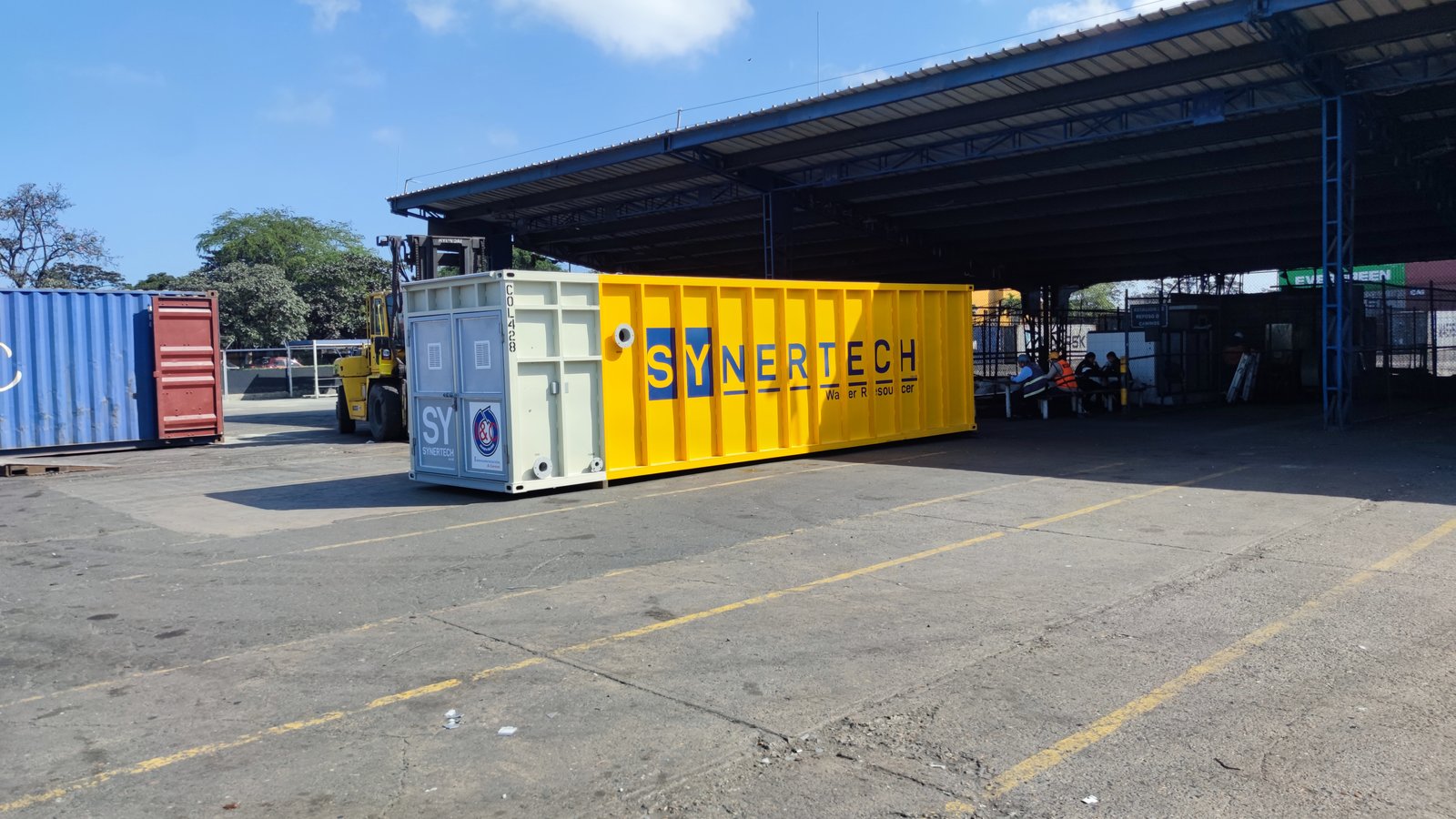 Soluciones de tratamiento de agua para puertos, terminales y operaciones logísticas COD 428: MARVIRJIM