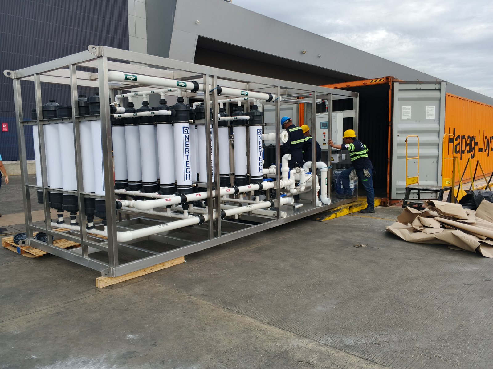 Soluciones de tratamiento de agua para puertos, terminales y operaciones logísticas COD 505: ACCAYEM PROYECTOS CIAL