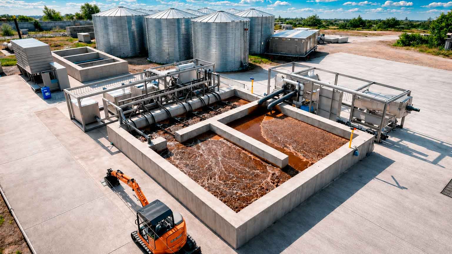 Planta de Tratamiento PTAR Modular Urbana MBBR y MBR Ultrafiltración | Syner Tech