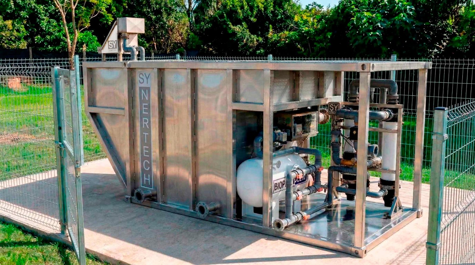 Planta de Tratamiento PTAR Multifamiliar Biopack MBBR y Ultrafiltración | Syner Tech